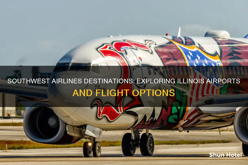 what airports does southwest fly to in illinois