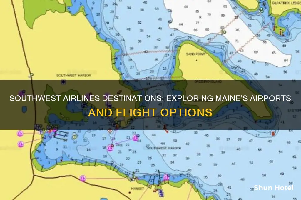 what airports does southwest fly to in maine