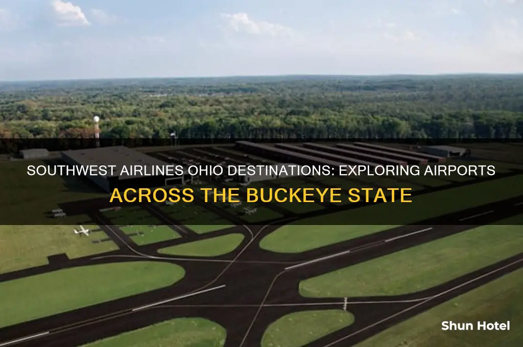 what airports does southwest fly to in ohio