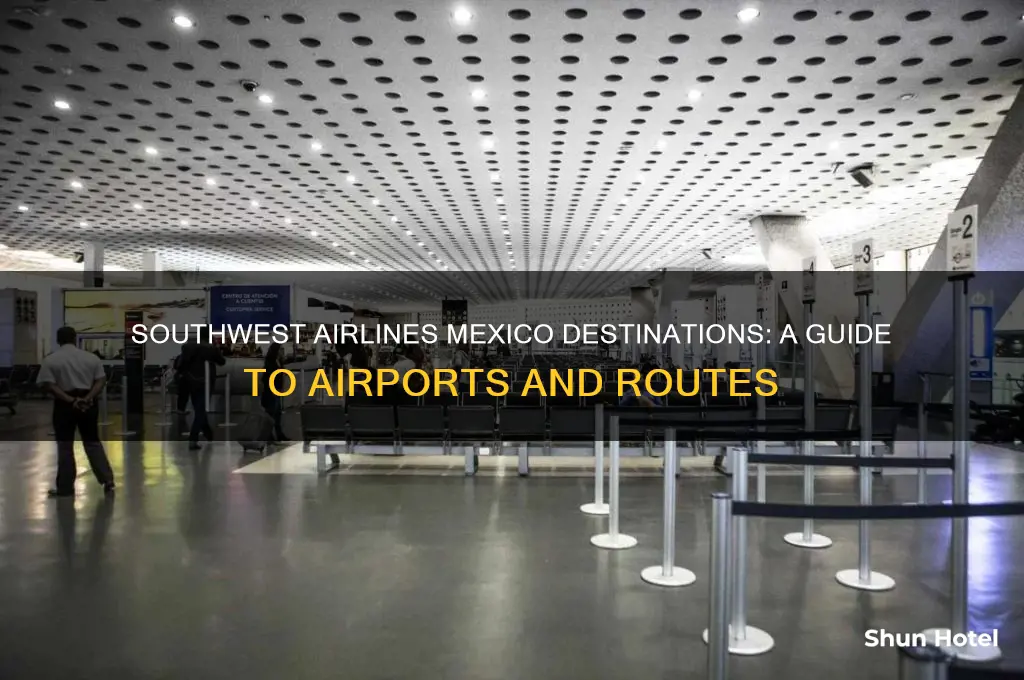 what airports does southwest fly to mexico