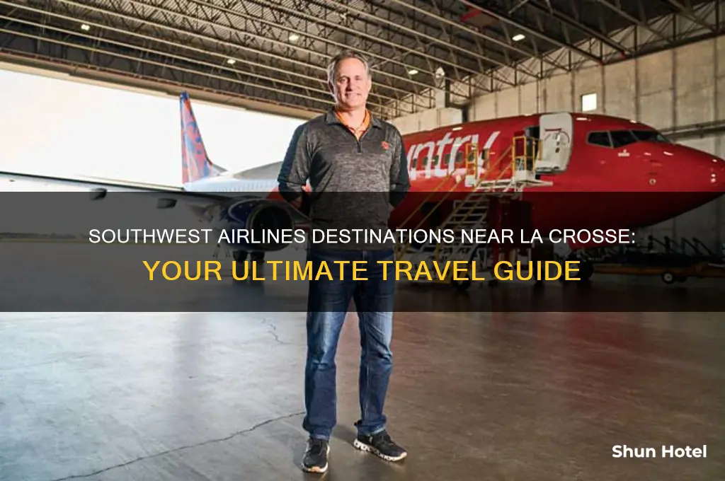 what airports does southwest fly to near la crosse