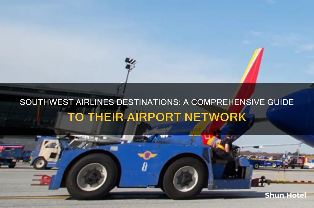what airports does suthwest fly to