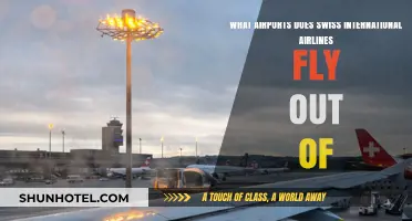 Swiss International Airlines: Key Airports for Global Departures