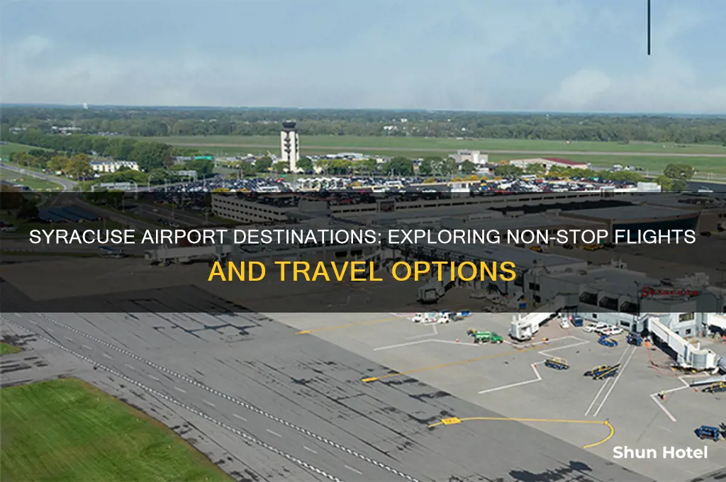 what airports does syracuse fly to
