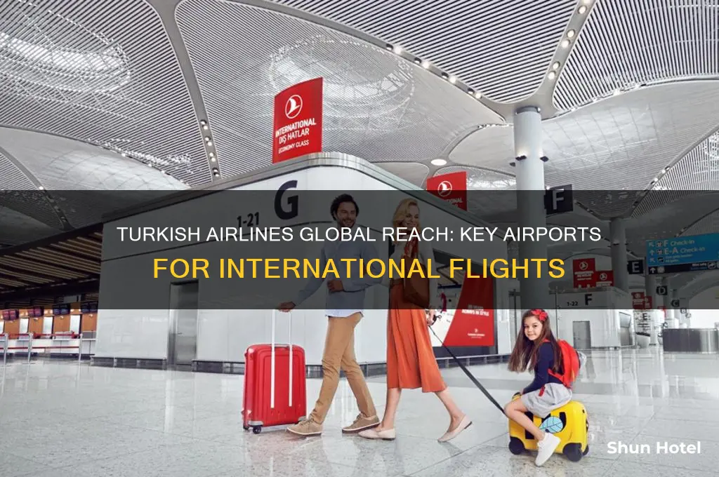 what airports does turkish airlines fly from