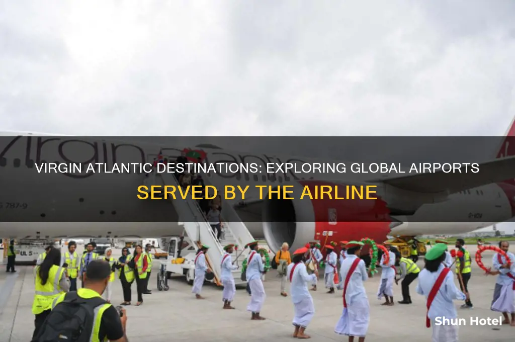 what airports does virgin atlantic fly to