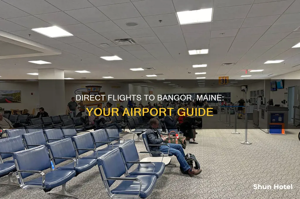 what airports fly direct to bangor maine