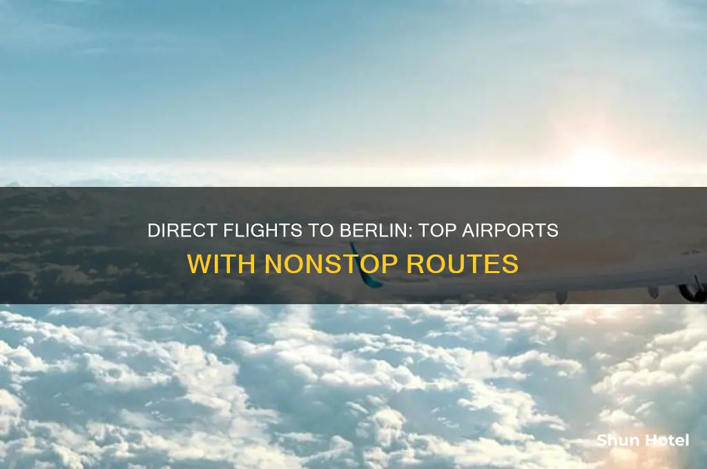 what airports fly direct to berlin