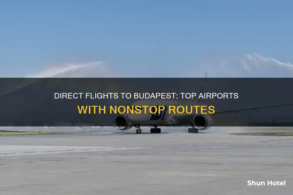 what airports fly direct to budapest