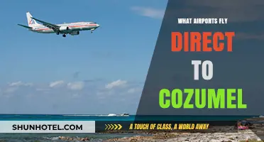 Direct Flights to Cozumel: Which Airports Offer Nonstop Travel?