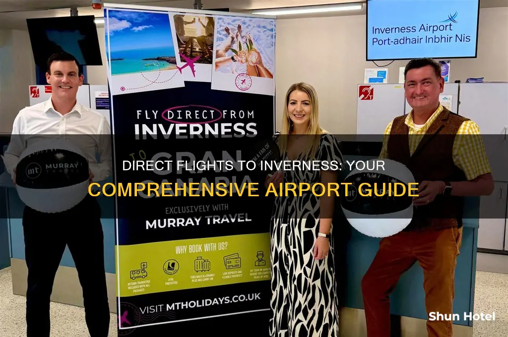 what airports fly direct to inverness
