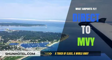 Direct Flights to MVY: Which Airports Offer Nonstop Travel Options?