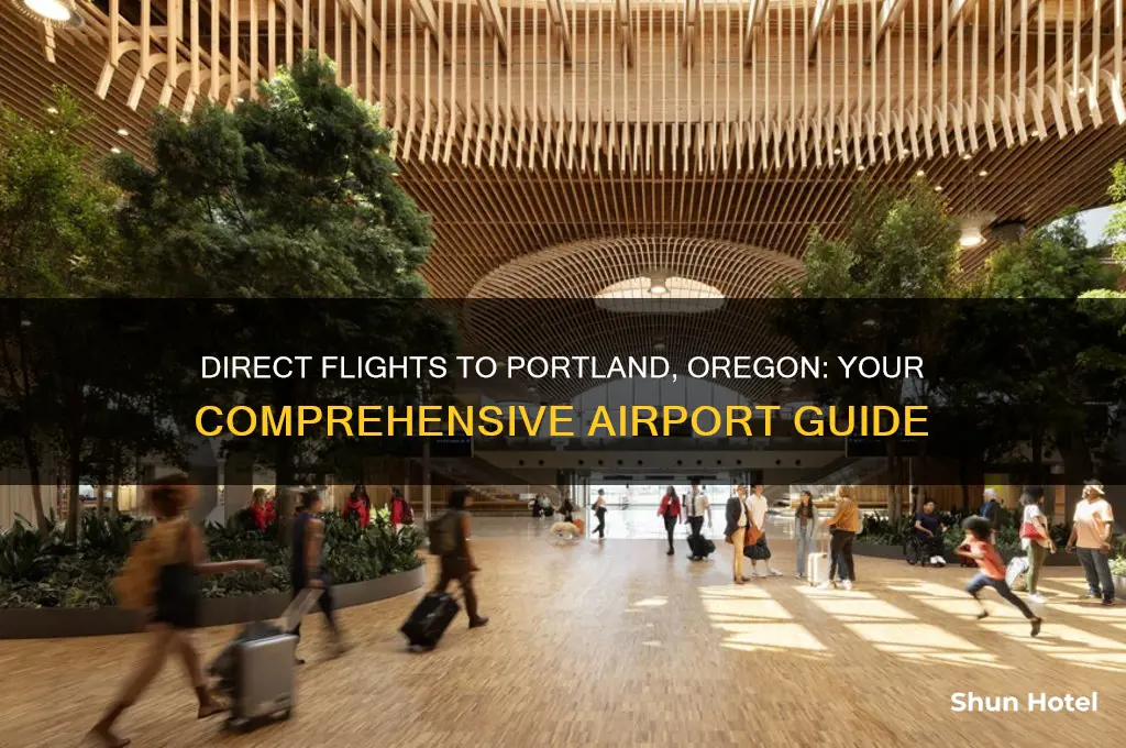 what airports fly direct to portland oregon