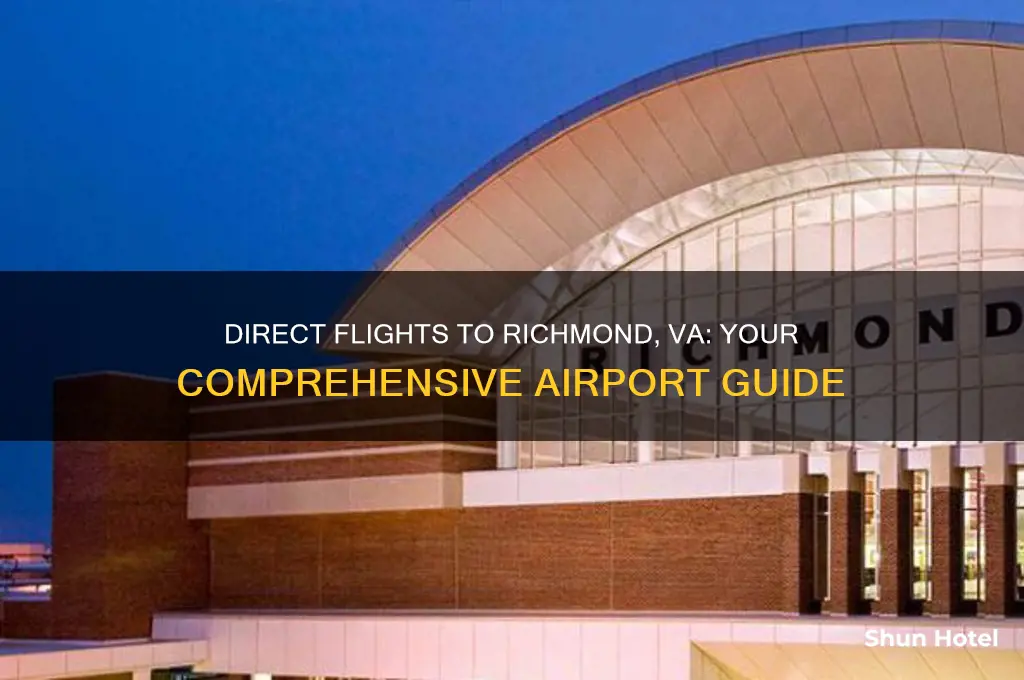 what airports fly direct to richmond va