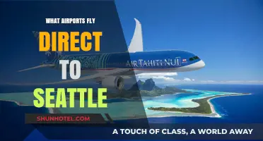 Direct Flights to Seattle: Top Airports with Nonstop Routes