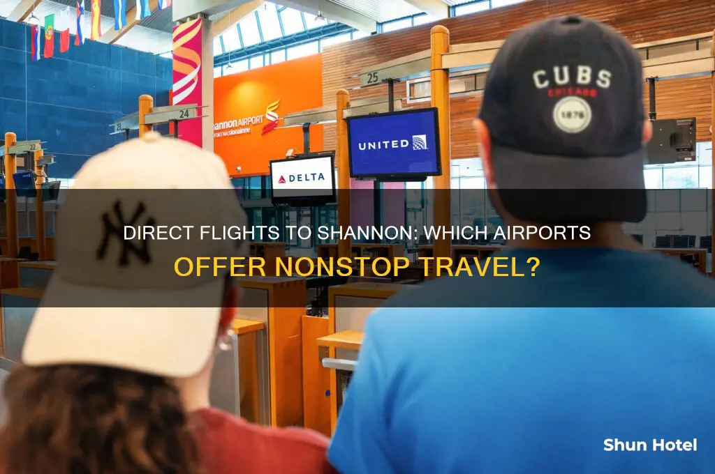 what airports fly direct to shannon