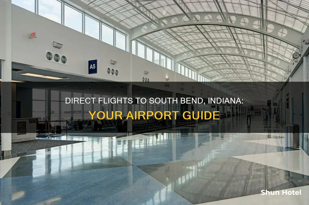 what airports fly direct to south bend indiana
