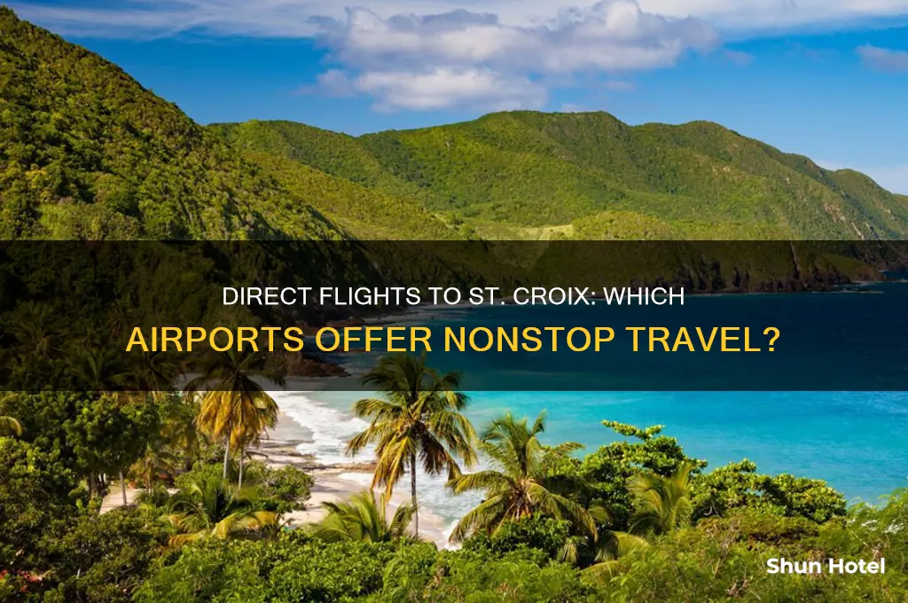 what airports fly direct to st croix