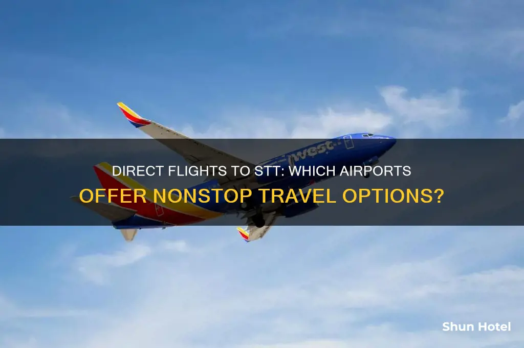what airports fly direct to stt