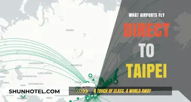 Direct Flights to Taipei: Global Airports with Nonstop Routes