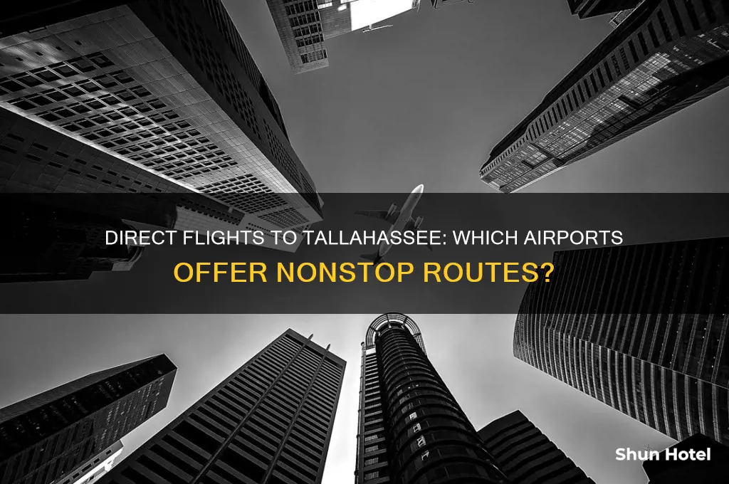 what airports fly direct to tallahassee