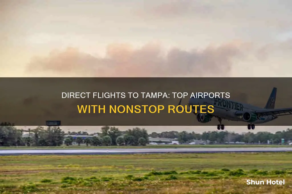 what airports fly direct to tampa