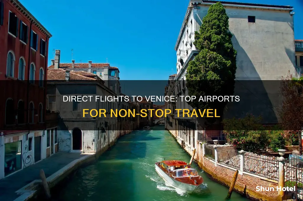 what airports fly direct to venice