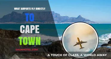 Direct Flights to Cape Town: Global Airports with Non-Stop Routes