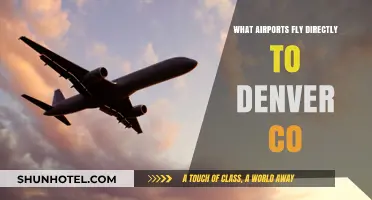 Direct Flights to Denver: Top Airports with Nonstop Routes to CO