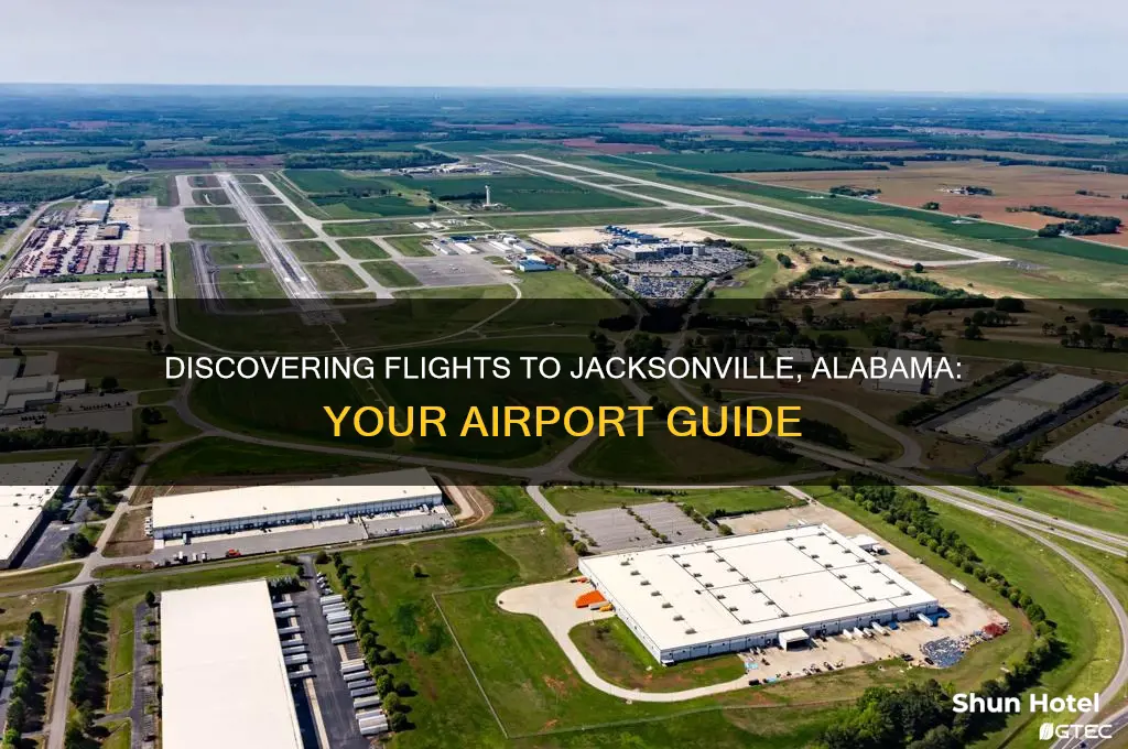 what airports fly into jacksonville alabama