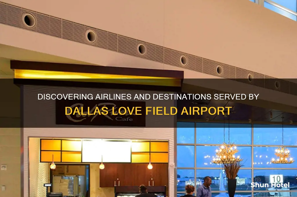 what airports fly into love field