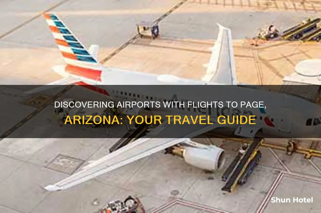 what airports fly into page az