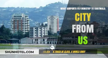Nonstop Flights to Guatemala City: US Airports with Direct Routes