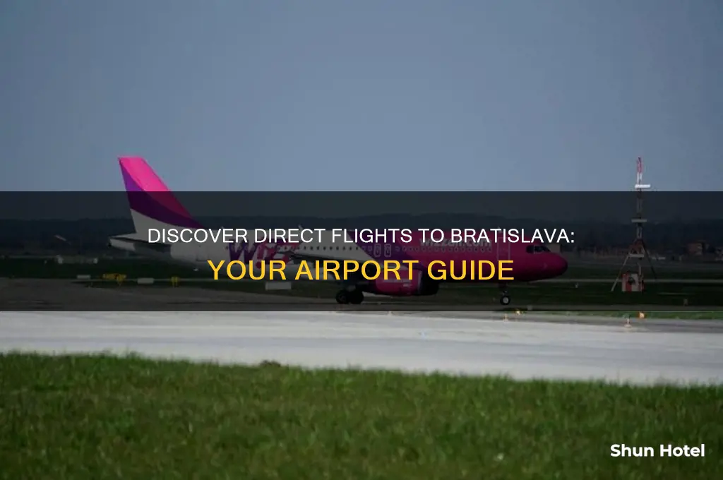 what airports fly to bratislava