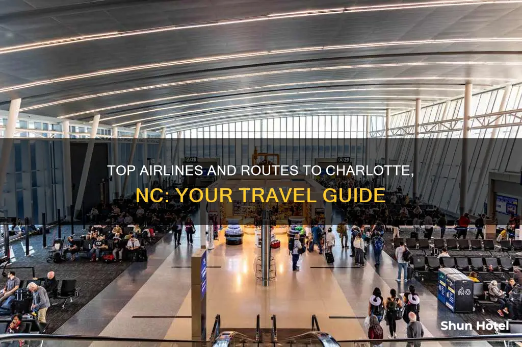 what airports fly to charlotte nc