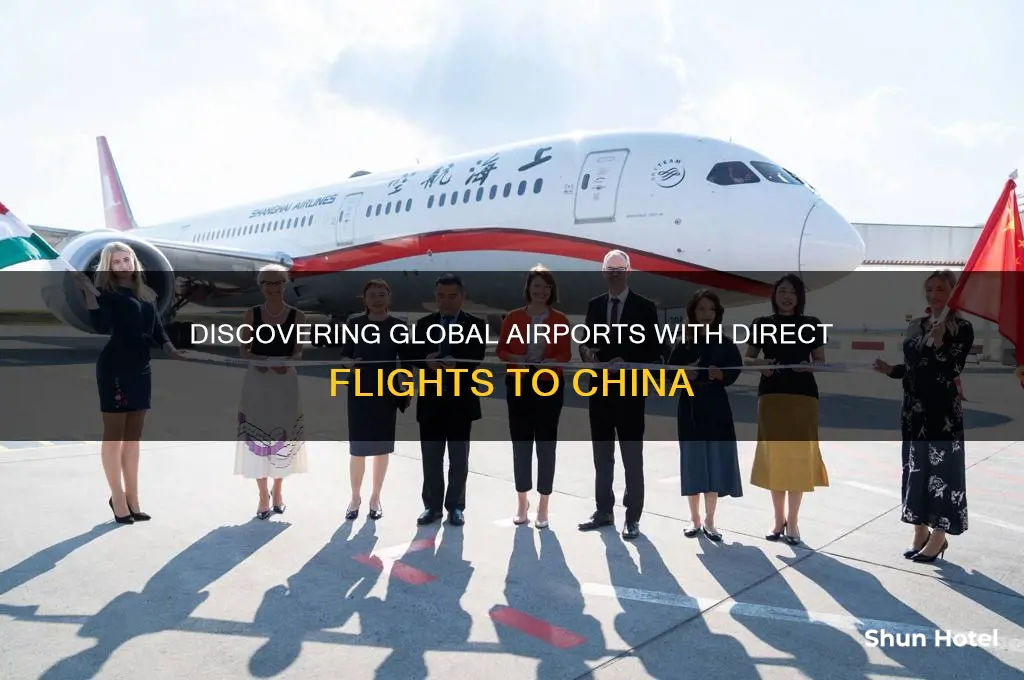 what airports fly to china