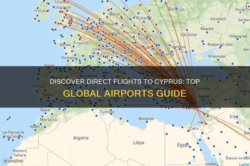 what airports fly to cyprus