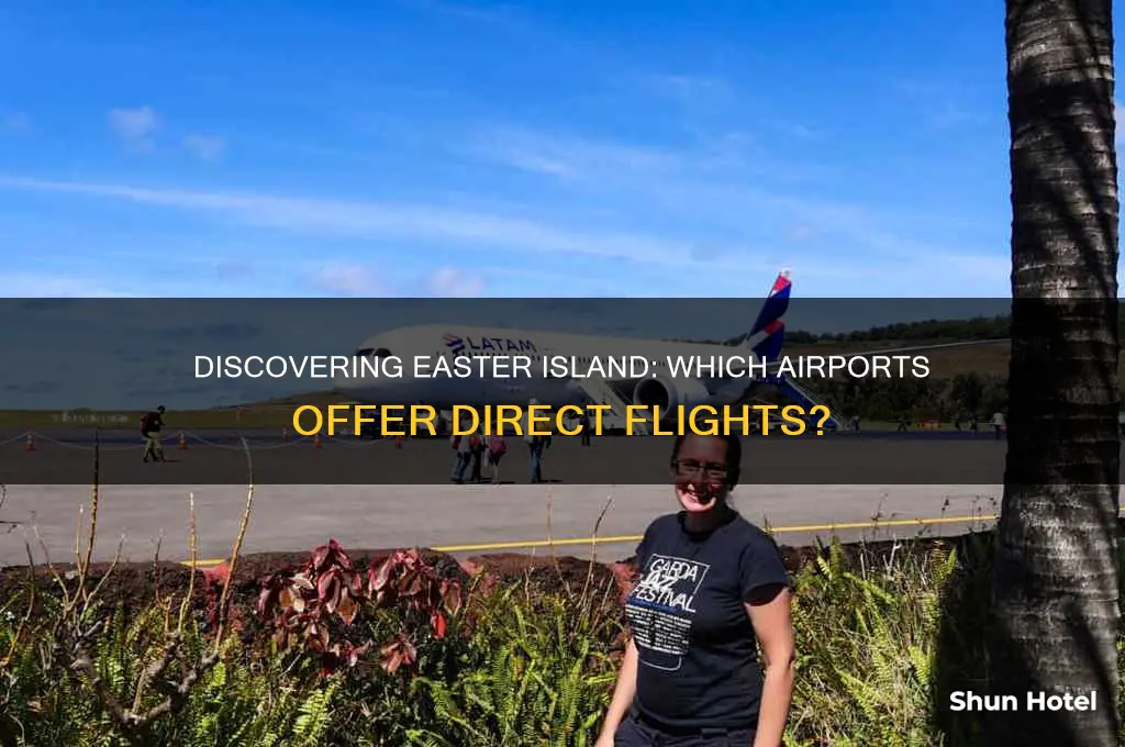 what airports fly to easter island