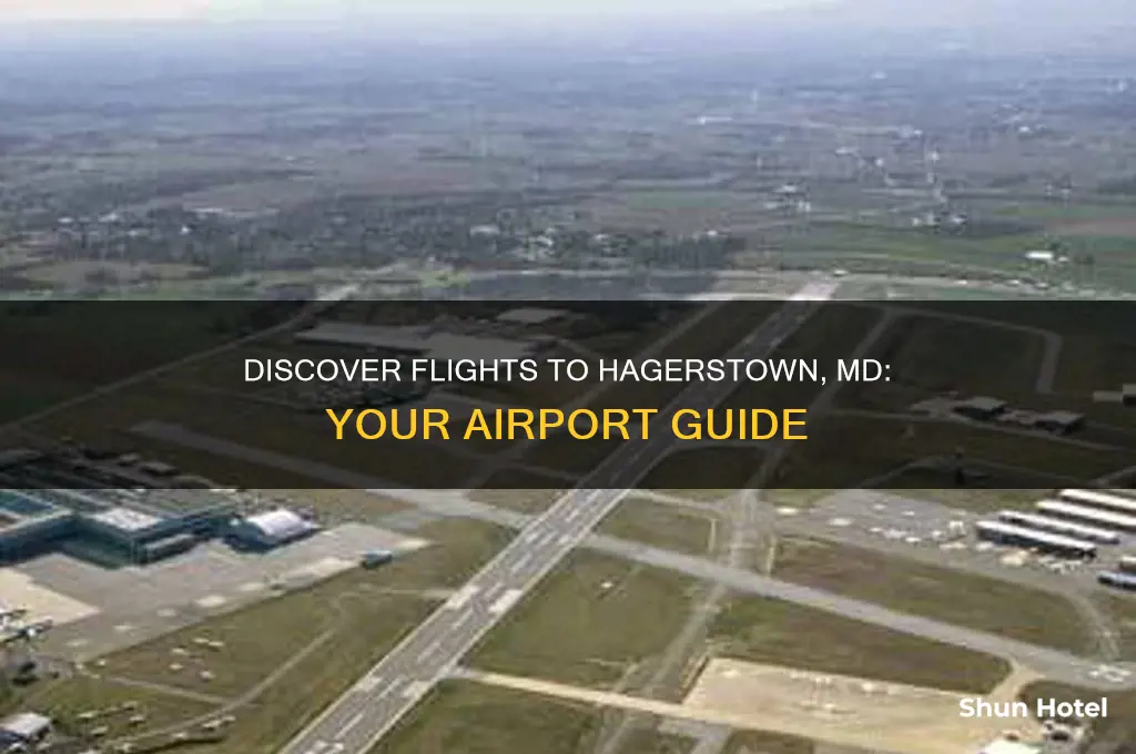 what airports fly to hagerstown md