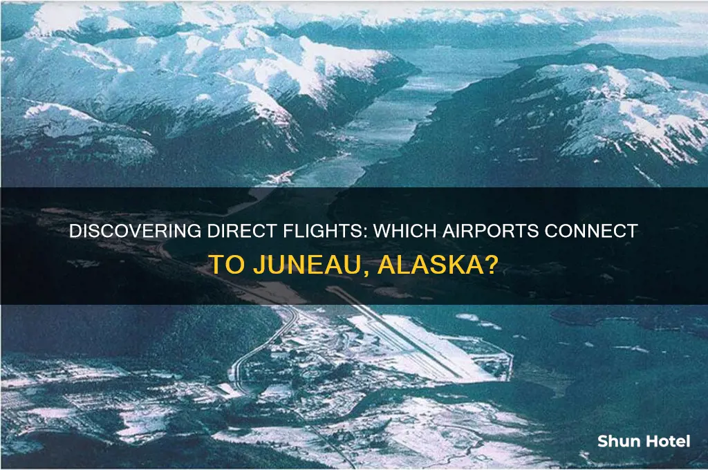 what airports fly to juneau