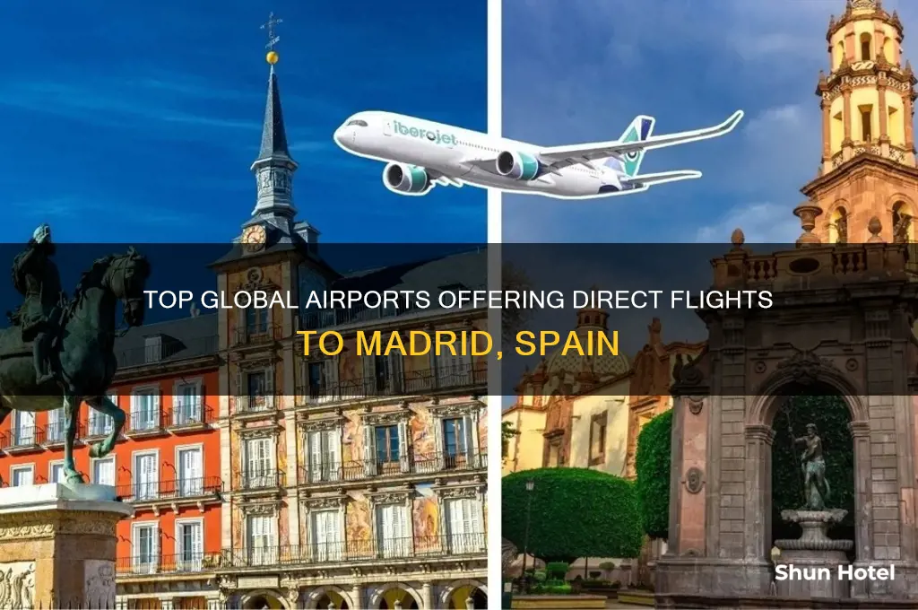 what airports fly to madrid