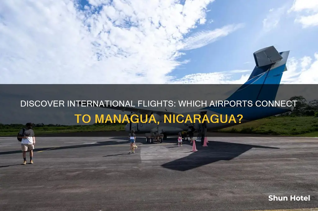 what airports fly to managua