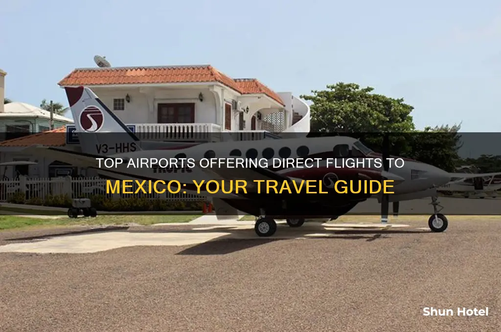 what airports fly to mexico