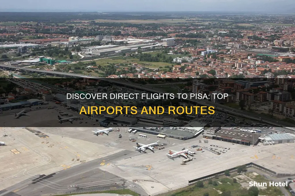 what airports fly to pisa