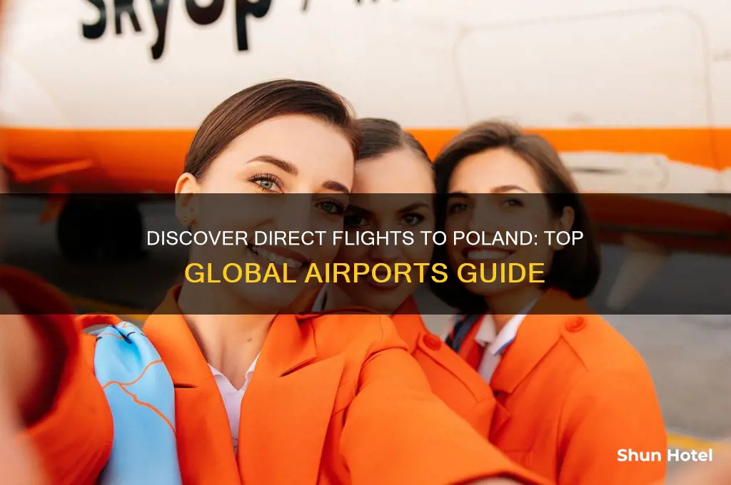 what airports fly to poland