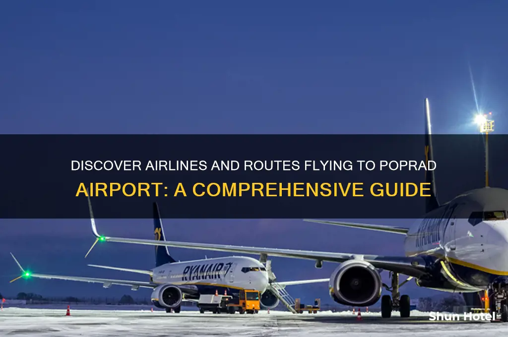 what airports fly to poprad