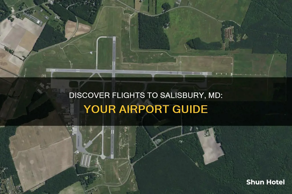 what airports fly to salisbury md