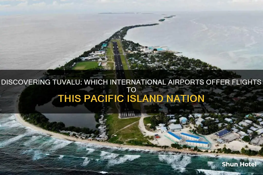 what airports fly to tuvalu