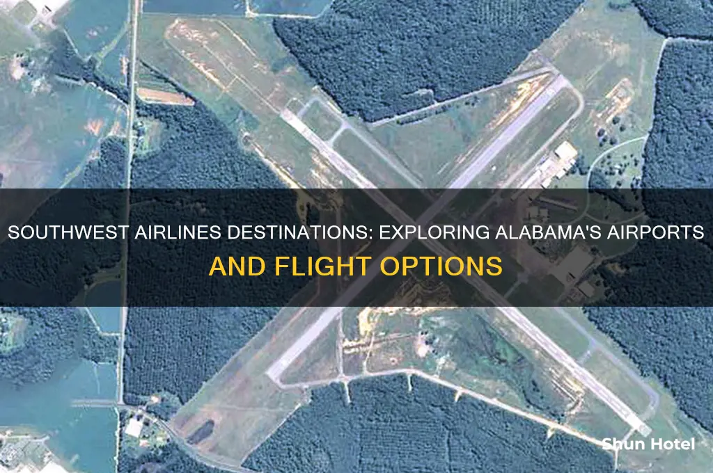 what airports in alabama does southwest fly
