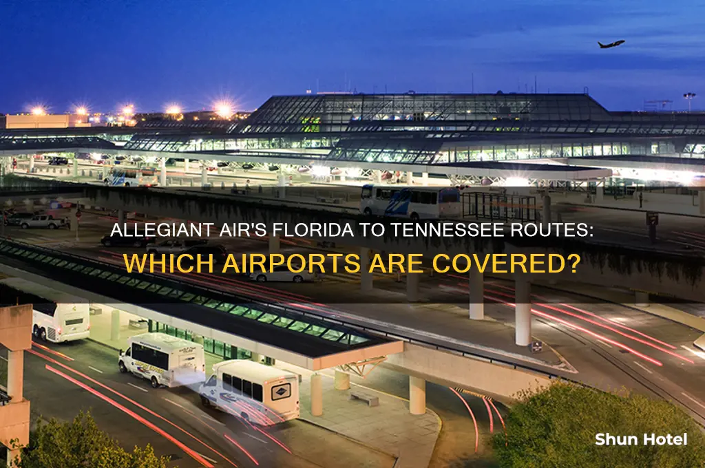 what airports in fl does allegiant fly from to tennessee